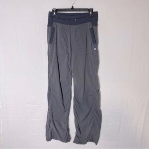 Lululemon Athletica Grey Unlined Wide Leg Dance Studio Pants 4 Activewear